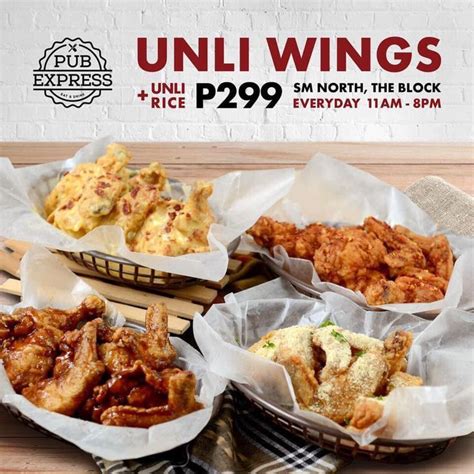 unli wings sm north